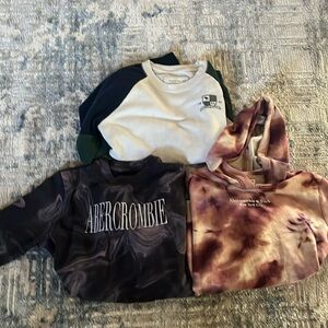 Girls Abercrombie, kids sweatshirts bundle!